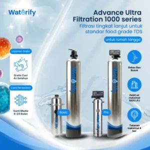 jual filter air waterify advance ultra filtration AUF 1000 series